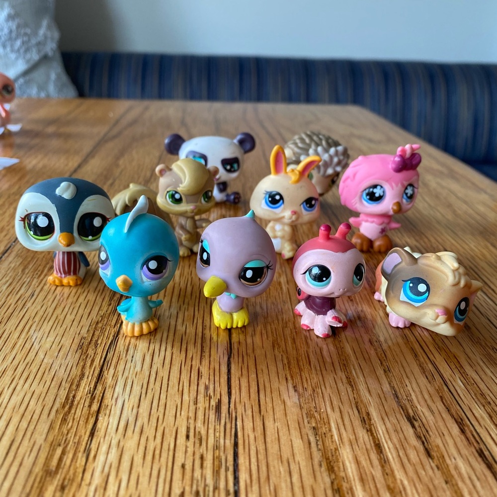 Vibrant Small Pet Toy Collection with Distinctive Eyes